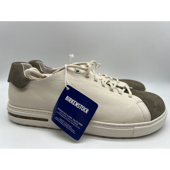 Birkenstock Bend Low Decon Pop Men’s Size 10 Eggshell Taupe New - Picture 1 of 16